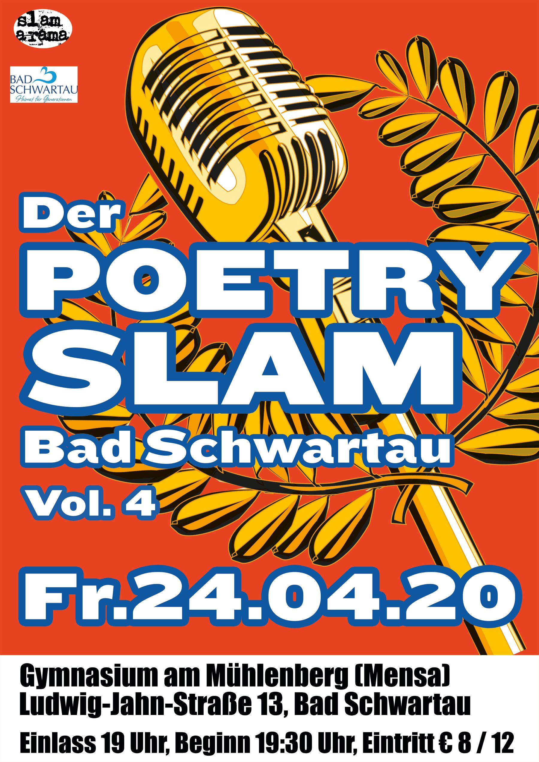 Der Poetry Slam Bad Schwartau Vol IV. - Diese Veranstaltung entfällt